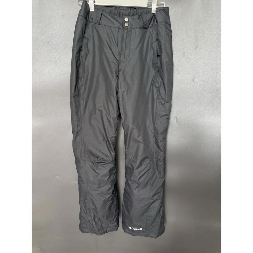 Columbia Pants Womens Small Black Insulated Snow Ski Waterproof Outdoor Winter